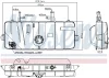 Превью - 996039 NISSENS Компенсационный бак, охлаждающая жидкость (фото 5)