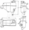 CRT 121 000S KNECHT/MAHLE Компенсационный бак, охлаждающая жидкость