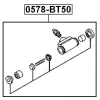 Превью - 0578-BT50 FEBEST Колесный тормозной цилиндр (фото 4)