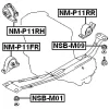 Превью - NM-P11RR FEBEST Подвеска, двигатель (фото 4)