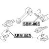 Превью - SBM-005 FEBEST Подвеска, автоматическая коробка передач (фото 4)