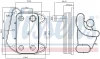 Превью - 90622 NISSENS масляный радиатор, двигательное масло (фото 6)