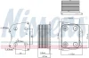 Превью - 90824 NISSENS масляный радиатор, двигательное масло (фото 6)