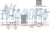 Превью - 90907 NISSENS масляный радиатор, двигательное масло (фото 6)
