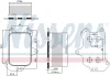 Превью - 90966 NISSENS масляный радиатор, двигательное масло (фото 7)