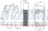Превью - 91151 NISSENS масляный радиатор, двигательное масло (фото 5)