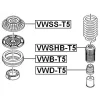 Превью - VWSHB-T5 FEBEST Защитный колпак / пыльник, амортизатор (фото 4)