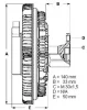 Превью - LK046 BERU Вентилятор охлаждения радиатора (двигателя) (фото 2)
