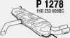 Превью - P1278 FENNO Глушитель выхлопных газов конечный (фото 2)