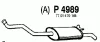 Превью - P4989 FENNO Глушитель выхлопных газов конечный (фото 2)