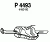 Превью - P4493 FENNO Глушитель выхлопных газов конечный (фото 2)