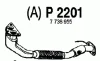 Превью - P2201 FENNO Труба выхлопного газа (фото 2)