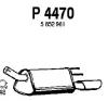 Превью - P4470 FENNO Глушитель выхлопных газов конечный (фото 3)