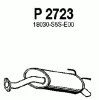 Превью - P2723 FENNO Глушитель выхлопных газов конечный (фото 2)