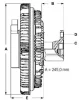 Превью - LK086 BERU Вентилятор охлаждения радиатора (двигателя) (фото 2)