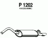 Превью - P1202 FENNO Глушитель выхлопных газов конечный (фото 2)
