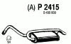Превью - P2415 FENNO Глушитель выхлопных газов конечный (фото 2)
