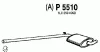Превью - P5510 FENNO Средний глушитель выхлопных газов (фото 2)