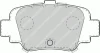 Превью - FDB992 FERODO Комплект тормозных колодок, дисковый тормоз (фото 2)