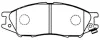 Превью - FP1193 FIT Комплект тормозных колодок, дисковый тормоз (фото 2)