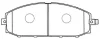 Превью - FP2117 FIT Комплект тормозных колодок, дисковый тормоз (фото 2)