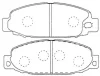 Превью - FP3131 FIT Комплект тормозных колодок, дисковый тормоз (фото 2)