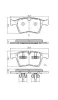 Превью - FBP-1677 FREMAX Комплект тормозных колодок, дисковый тормоз (фото 3)