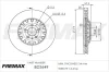 Превью - BD-3649 FREMAX Тормозной диск (фото 3)