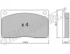 Превью - 091.0 FRI.TECH. Комплект тормозных колодок, дисковый тормоз (фото 2)