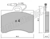 Превью - 087.0 FRI.TECH. Комплект тормозных колодок, дисковый тормоз (фото 2)