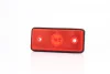 MD-013CLED FRISTOM Фонарь габаритный красный, led, 110x45, с проводом 0,5м universal