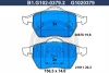 B1.G102-0379.2 GALFER Комплект тормозных колодок, дисковый тормоз