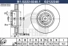 B1.G222-0240.1 GALFER Тормозной диск