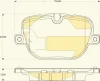 Превью - 6118241 GIRLING Комплект тормозных колодок, дисковый тормоз (фото 2)
