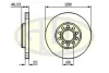 GDB125171 G.U.D Тормозной диск