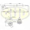 Превью - GABS02457 G.U.D Датчик, частота вращения колеса (фото 2)