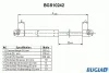 BGS10242 BUGIAD Газовый амортизатор крышки багажника, заднего стекла, капота