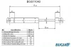 BGS11043 BUGIAD Газовый амортизатор крышки багажника, заднего стекла, капота