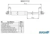 BGS11112 BUGIAD Газовый амортизатор крышки багажника, заднего стекла, капота