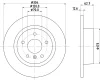 Превью - 8DD 355 106-371 BEHR/HELLA/PAGID Тормозной диск (фото 8)