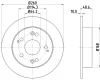 Превью - 8DD 355 110-311 BEHR/HELLA/PAGID Тормозной диск (фото 8)