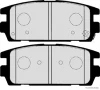 Превью - J3610511 HERTH+BUSS Комплект тормозных колодок, дисковый тормоз (фото 5)
