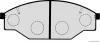 Превью - J3602047 HERTH+BUSS Комплект тормозных колодок, дисковый тормоз (фото 5)
