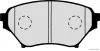 Превью - J3603052 HERTH+BUSS Комплект тормозных колодок, дисковый тормоз (фото 5)