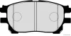 Превью - J3602123 HERTH+BUSS Комплект тормозных колодок, дисковый тормоз (фото 5)