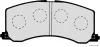 Превью - J3608016 HERTH+BUSS Комплект тормозных колодок, дисковый тормоз (фото 5)