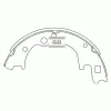 SA045 HIQ Колодки барабанные mazda e2000/2200 van 91>, hyundai h100 2.4/2.5d 93-00