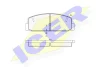 Превью - 180785 ICER Комплект тормозных колодок, дисковый тормоз (фото 3)