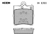 Превью - 181311 ICER Комплект тормозных колодок, дисковый тормоз (фото 2)