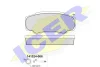 Превью - 141524 ICER Комплект тормозных колодок, дисковый тормоз (фото 3)